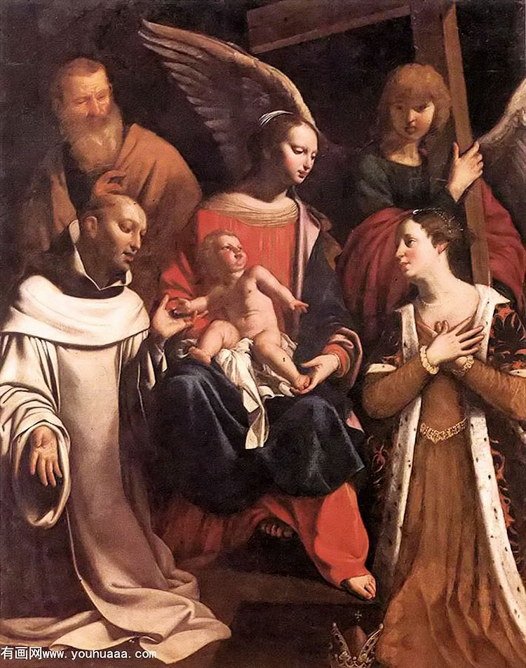 ʥͥʥ³ŵʥɯ - holy family with st bruno and st elisabeth