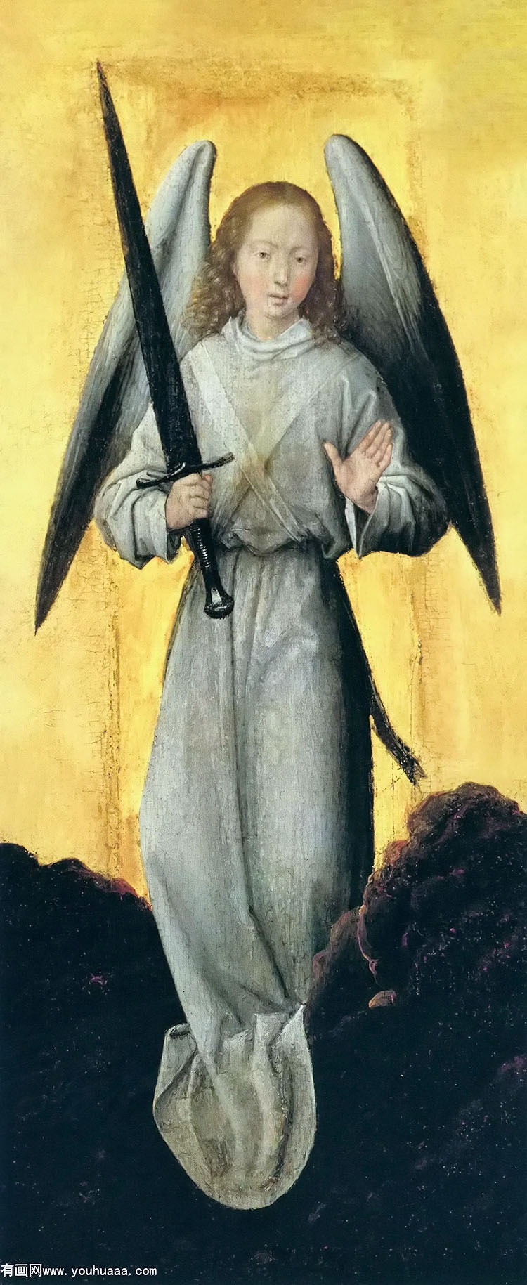 angel with a sword