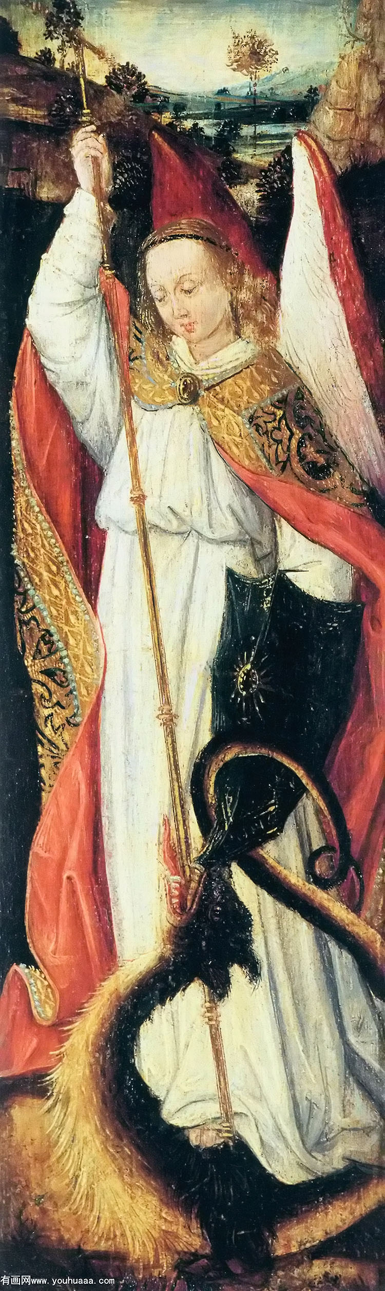 angel with a sword