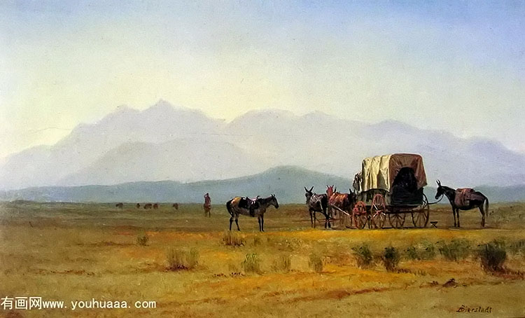 surveyors wagon in the rockies