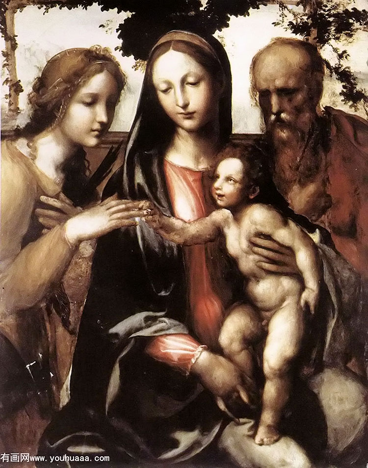 the mystic marriage of st catherine