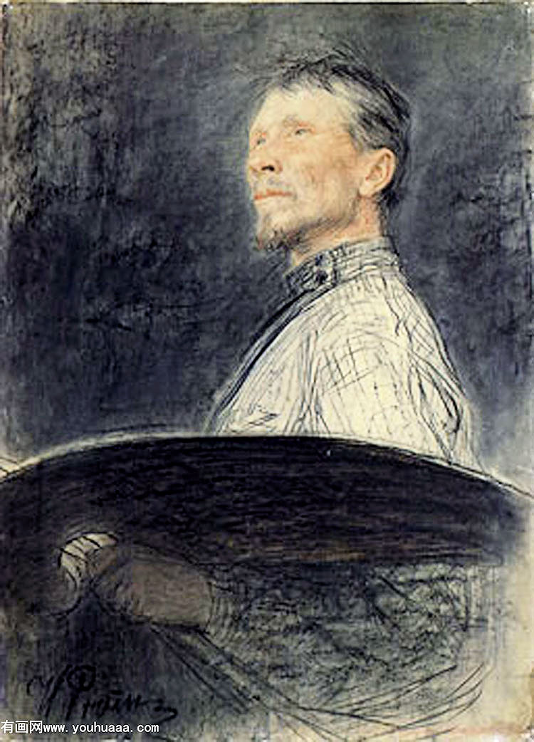 A.E.Ļ - portrait of a.e. arkhipov