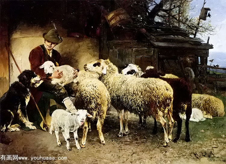 the young shepherd