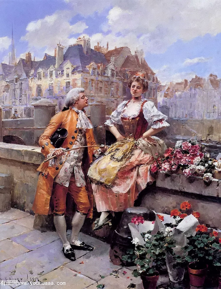 the flower seller