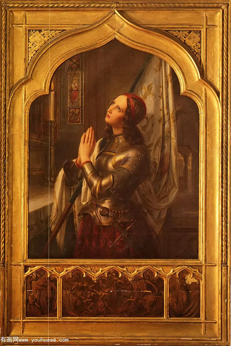 joan of arc in prayer