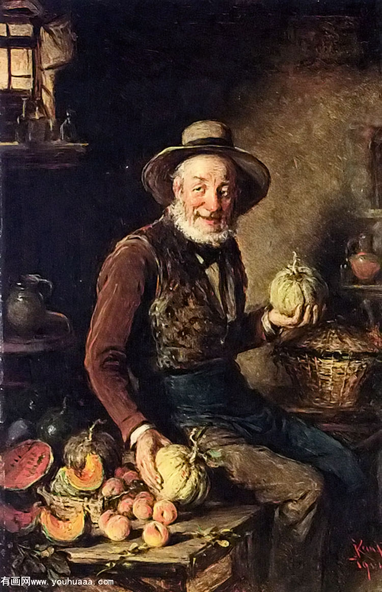 the pumpkin seller