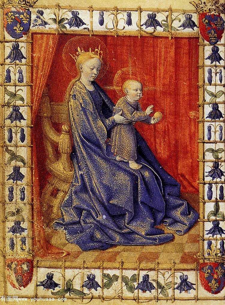 ʥϵʥĸ - the virgin and child enthroned