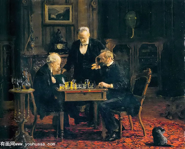  - thomas eakins the chess players