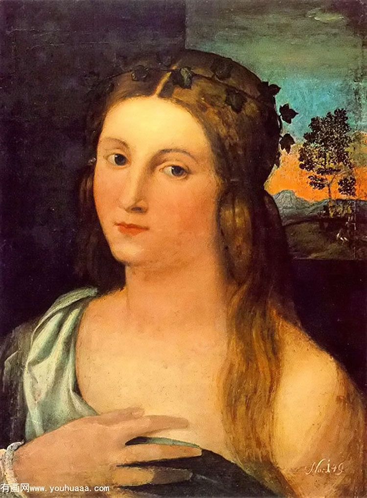 ŮФ - portrait of a young woman