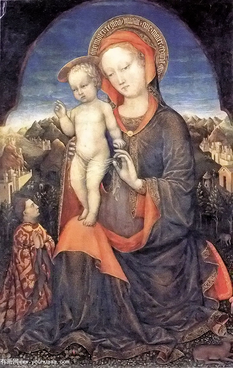 ʥĸ(ޡ˹س) - madonna and child adored by lionello deste