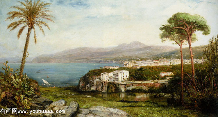 an italian coastal landscape