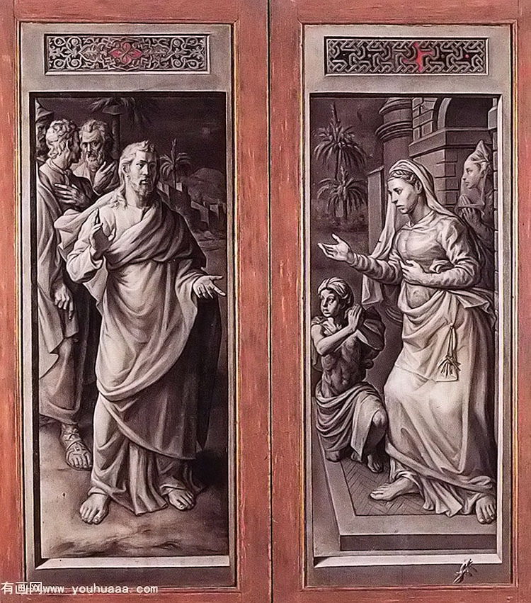 triptych of the micault family (closed)