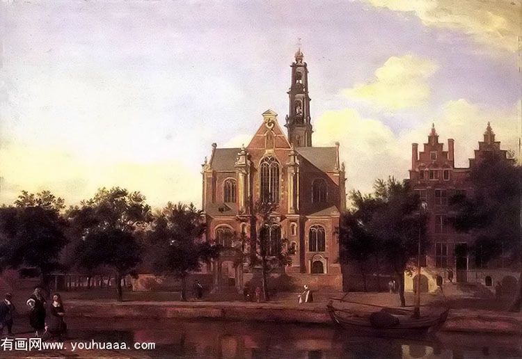 view of the westerkerk, amsterdam