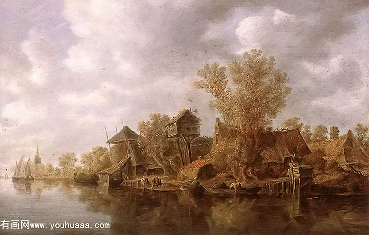 village at the river