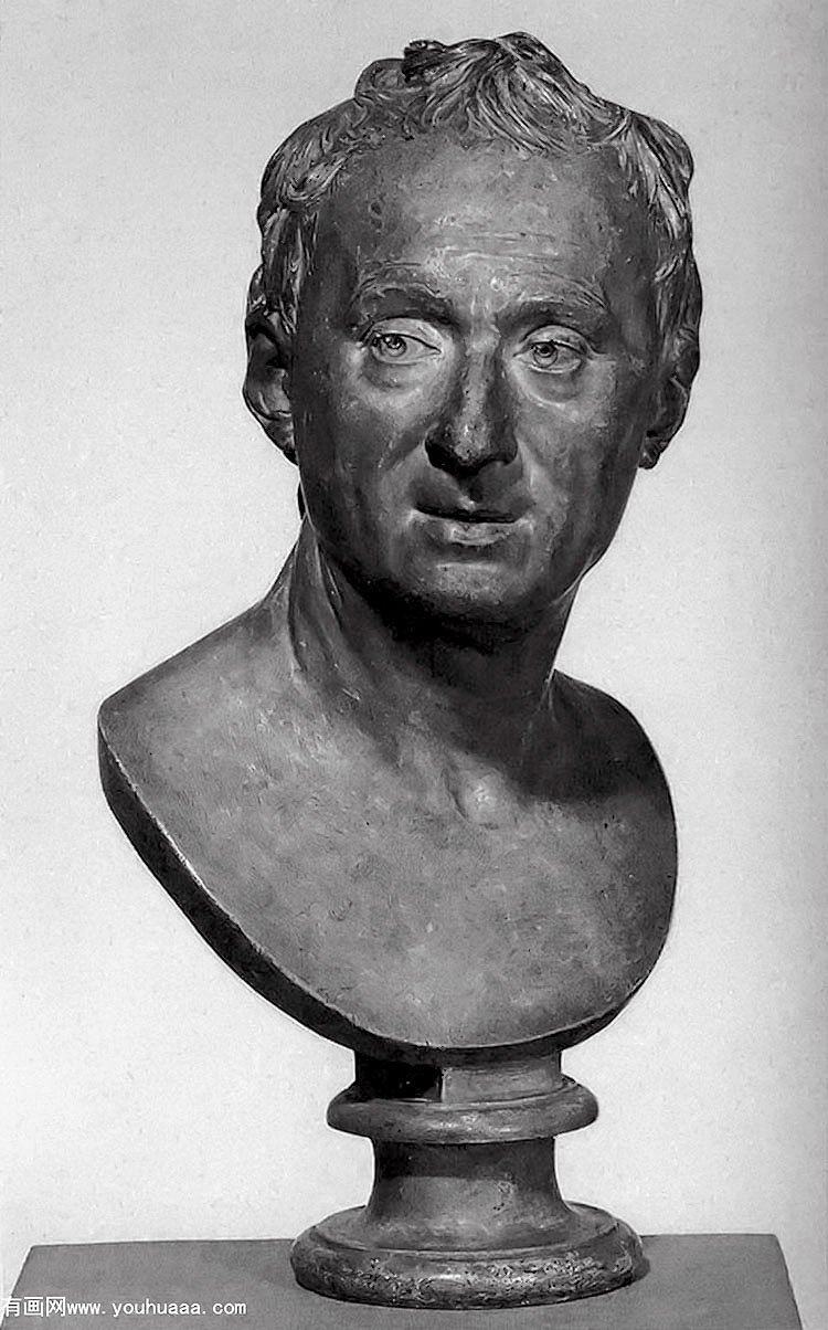 bust of diderot