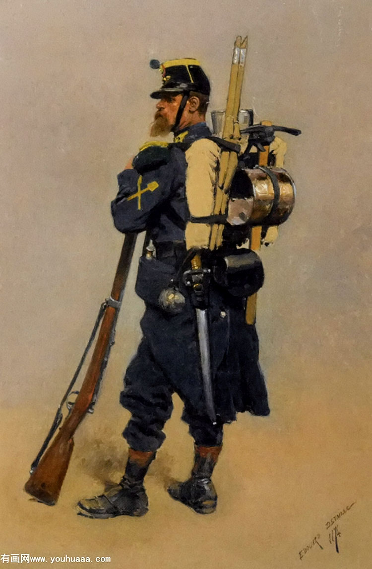 Un Soldat de L Infanterie