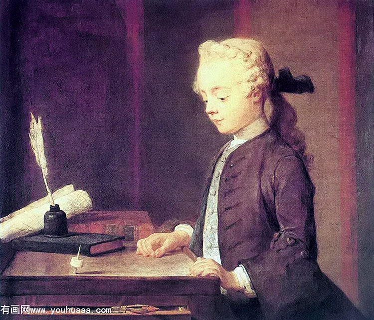 С - boy with a spinning top (auguste gabriel godefroy)