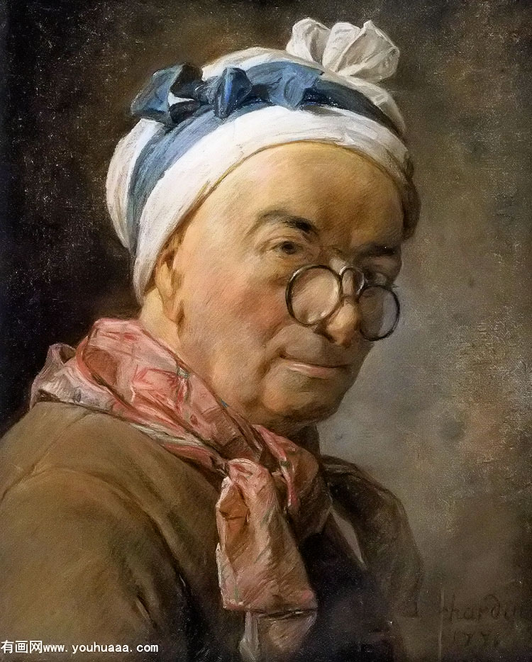 ۾Ի - selfportrait with glasses