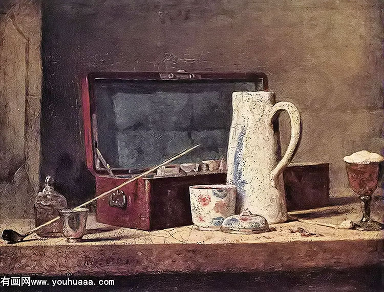 :̸ˮ - still life with pipe and jug