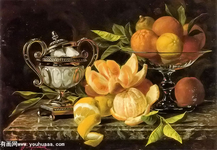 nature morte aux oranges et citrons