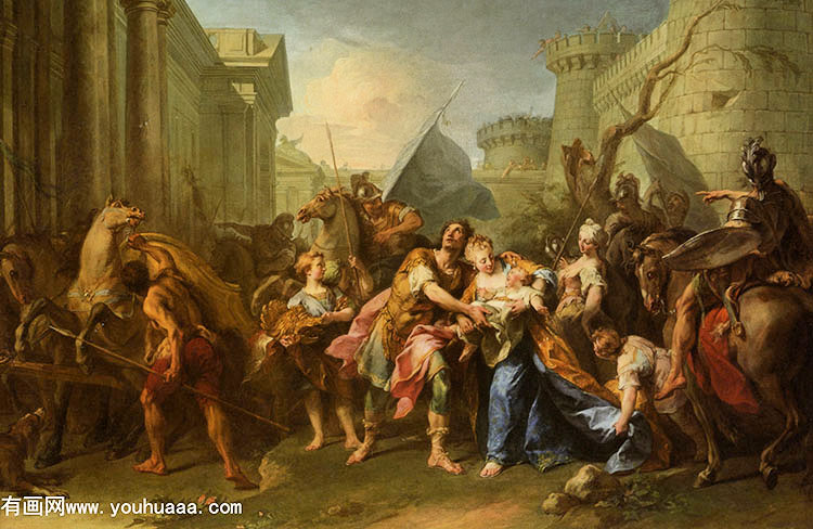 hector taking leave of andromache