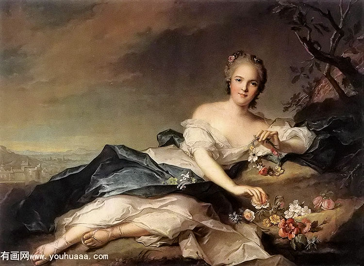 marie adelaide of france as flora