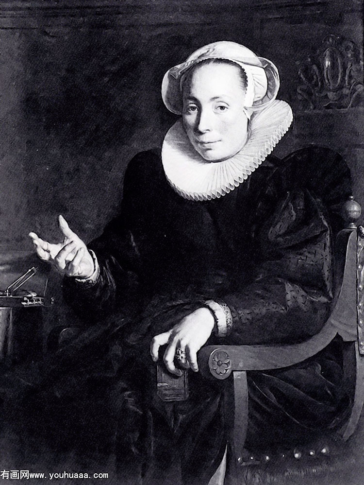 ˻ - portrait of the artists wife