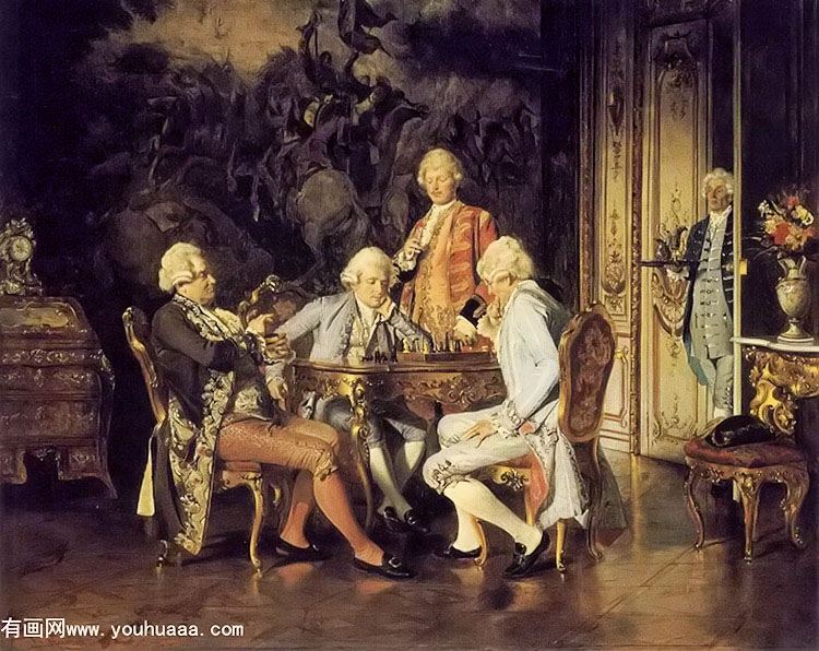 the chess players