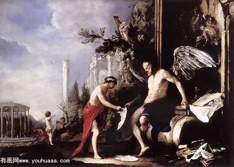 allegory of time (chronos and eros)