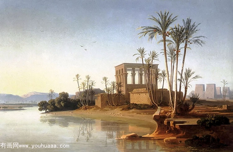 the ruins at philae, egypt