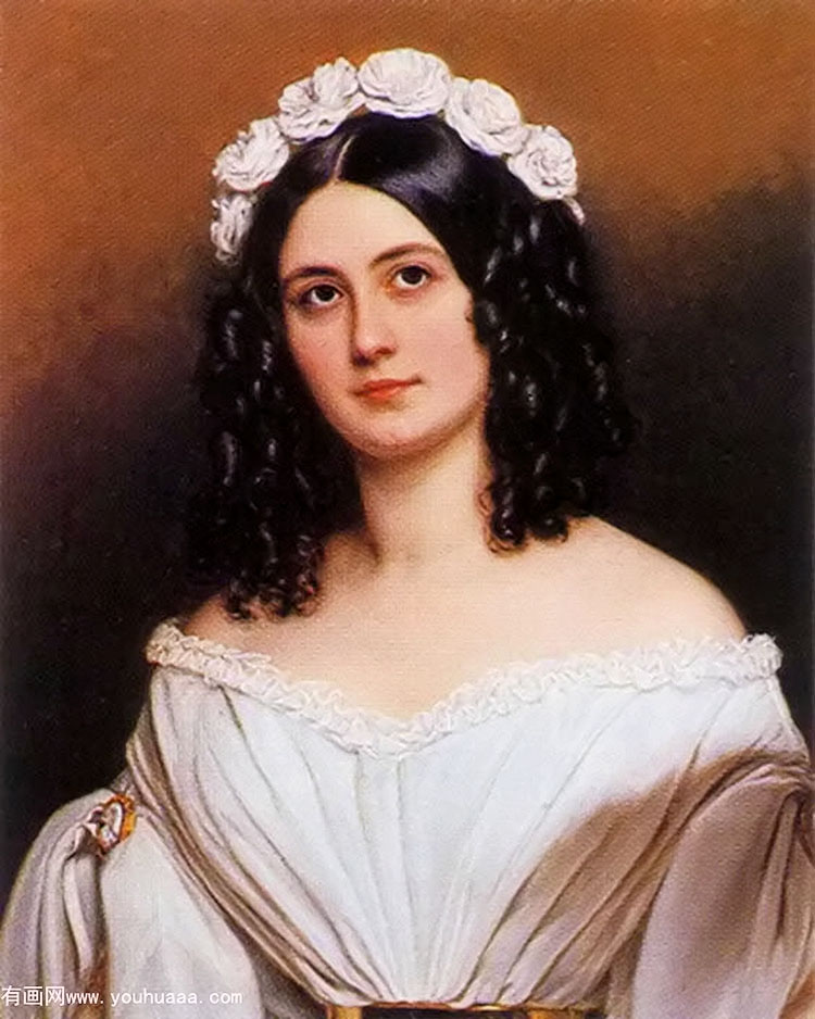 ˵Ф - portrait of rosalie julie freifrau