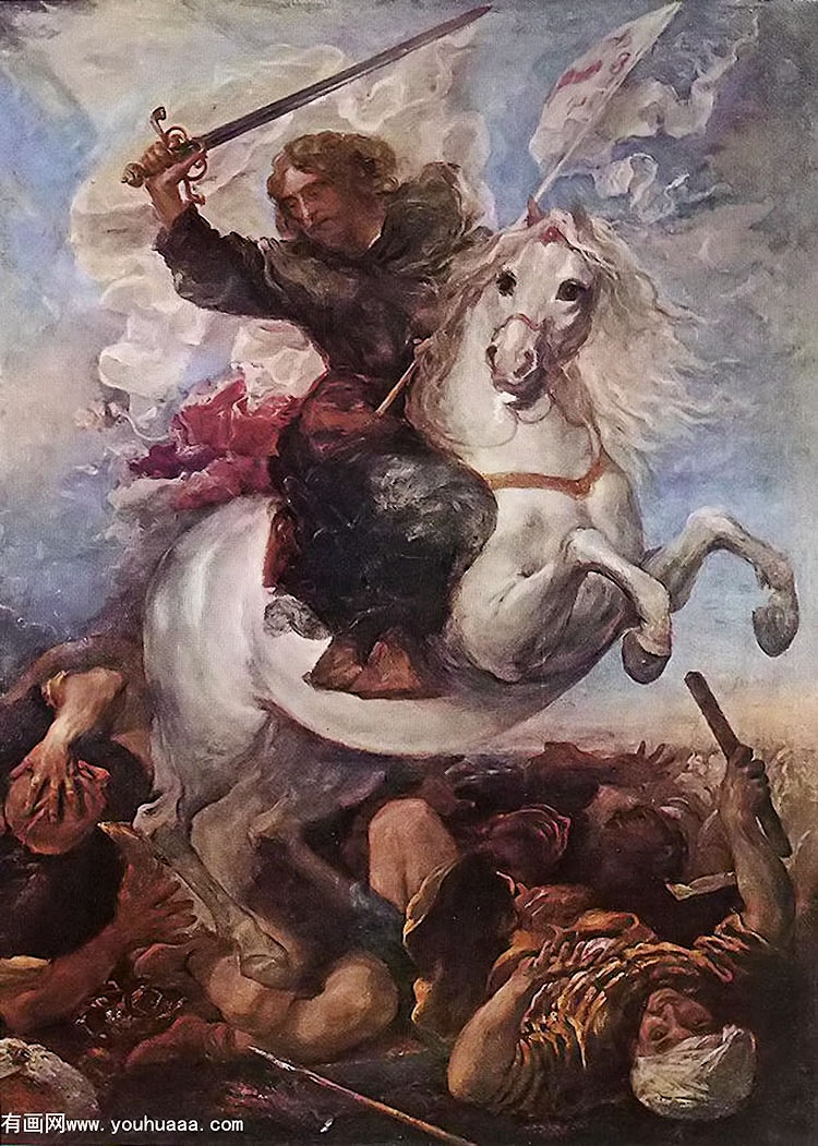 st james the great in the battle of clavijo