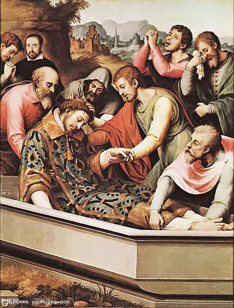 the entombment of st stephen martyr