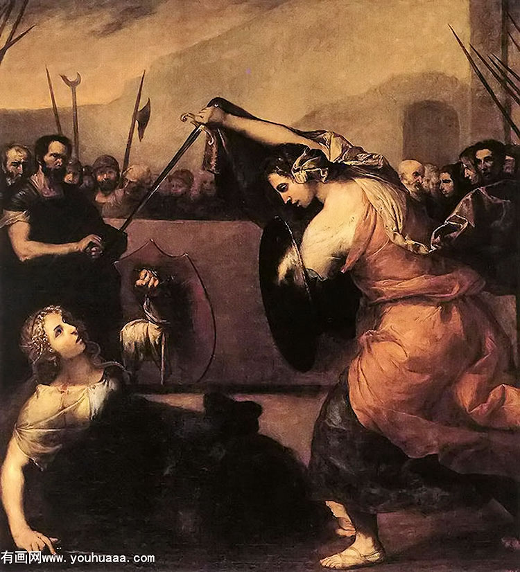 the duel of isabella de carazzi and diambra de pottinella