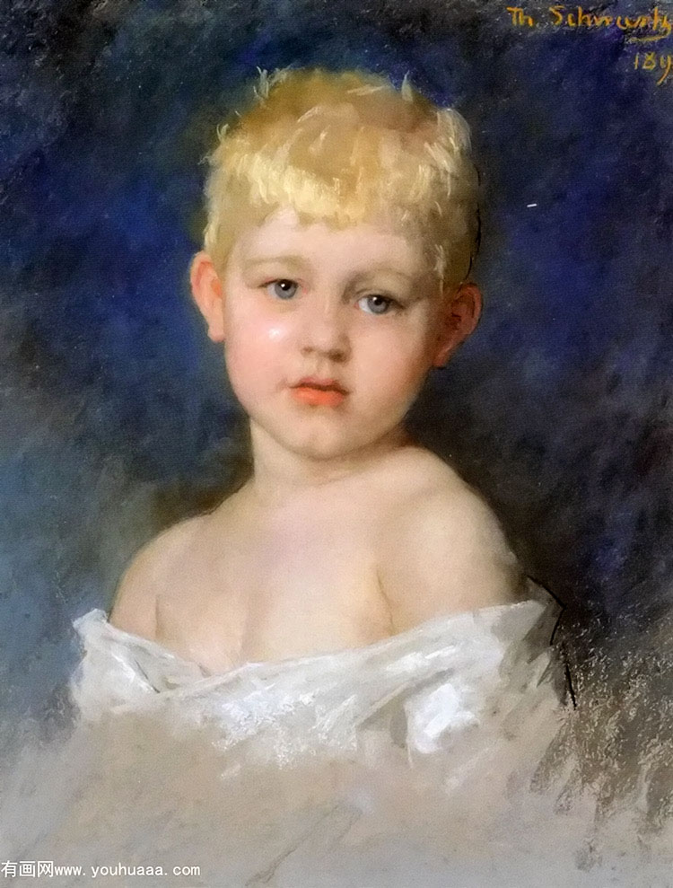 кФ - portrait of a young boy