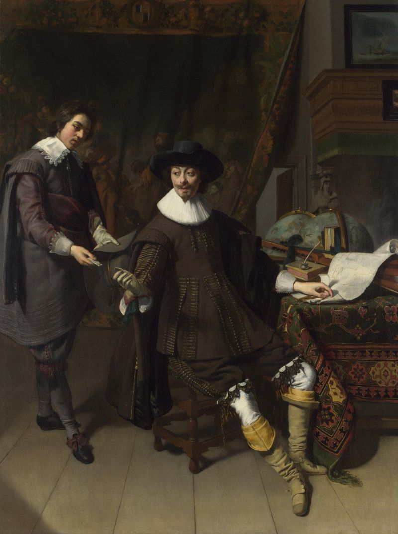 ˹̹ݸ˹ - constantijn huygens and his clerk