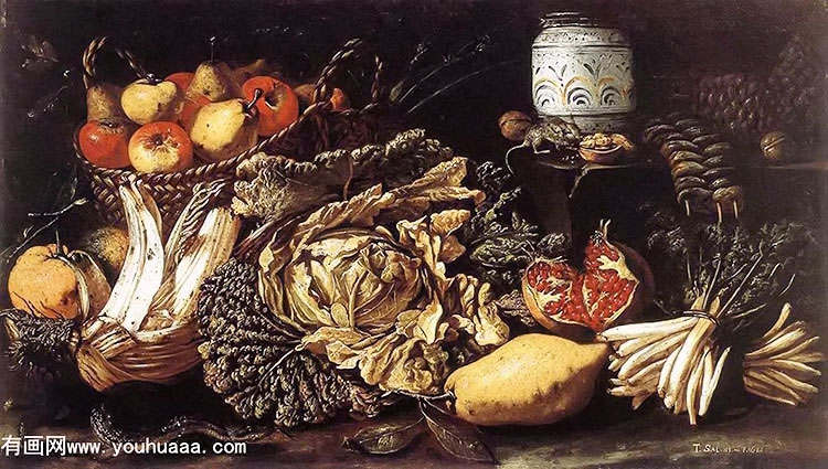 :ˮ߲˺Ͷ - still life with fruit, vegetables and animals