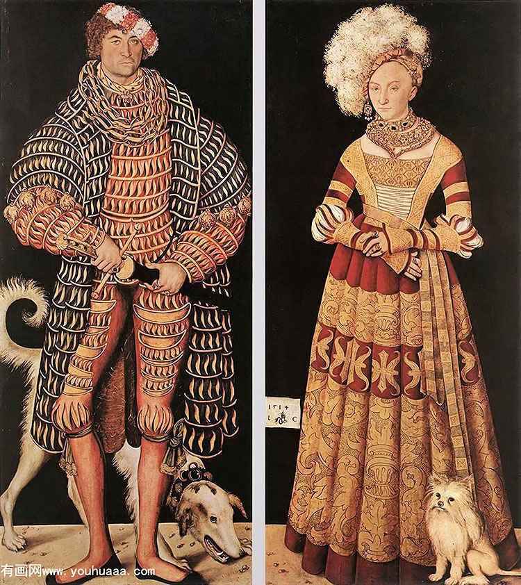 ߺѷӿɪȡ롤÷ײ - portraits of henry the pious duke of saxony and his wife katharina von mecklenburg