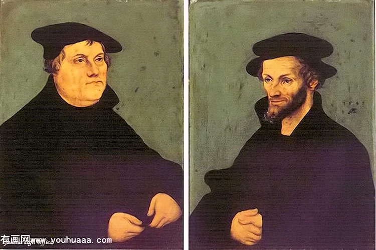 ·ա÷ϣ - portraits of martin luther and philipp melanchthon