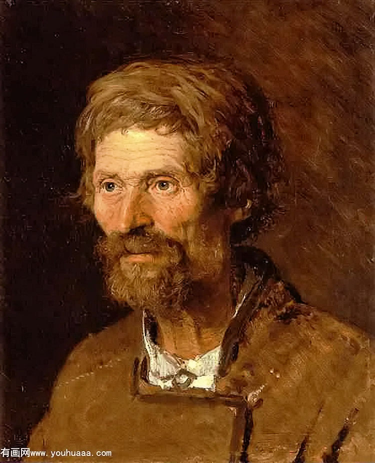 һλڿũФ - head of an old ukranian peasant