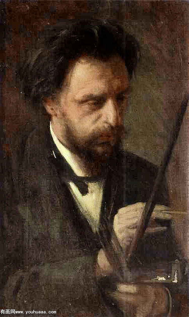 ҸҮĻ - portrait of the artist grigory myasoyedov