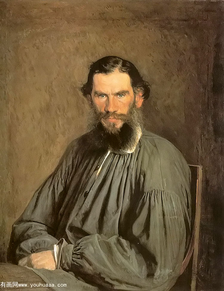 зж˹̩Ļ - portrait of the writer leo tolstoy