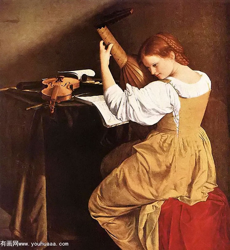 lute player