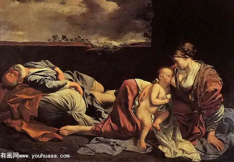 rest on the flight into egypt