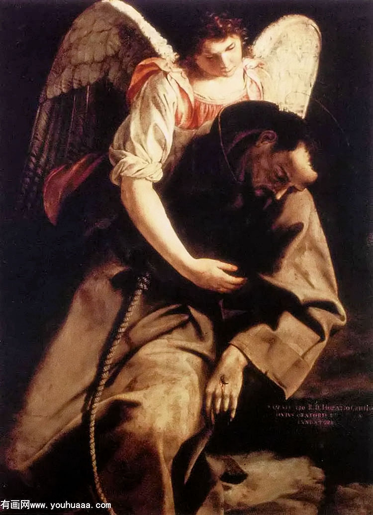 st francis and the angel