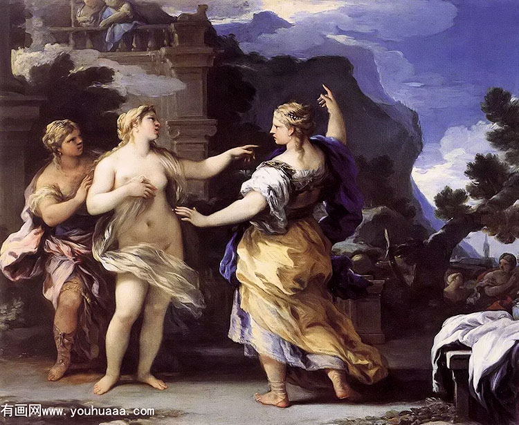 venus punishing psyche with a task