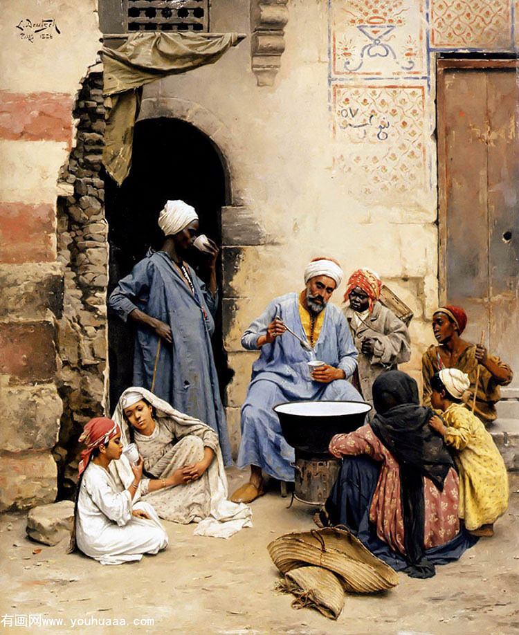 the sahleb vendor, cairo