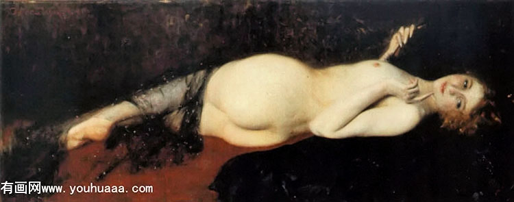 a reclining nude