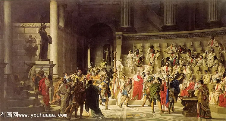 the last senate of julius caesar