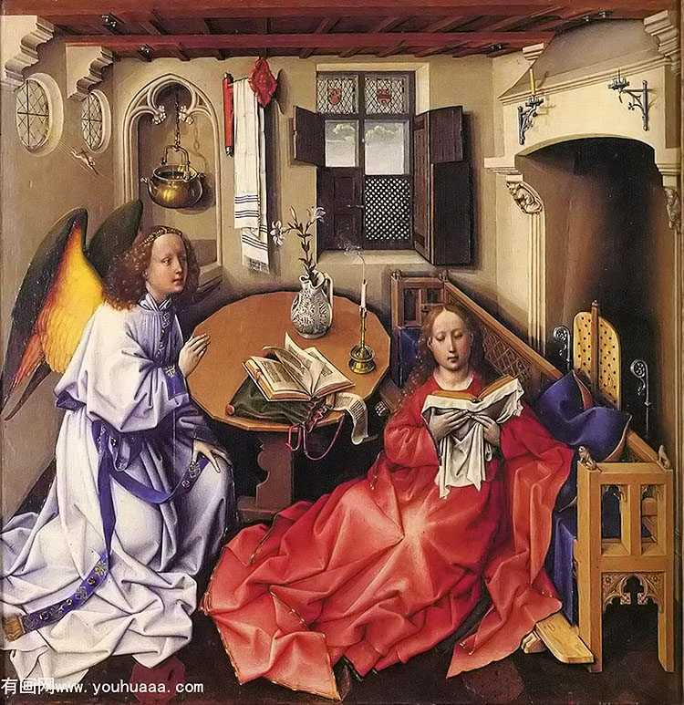 (÷޵¼̳) - merode altarpiece (nativity)